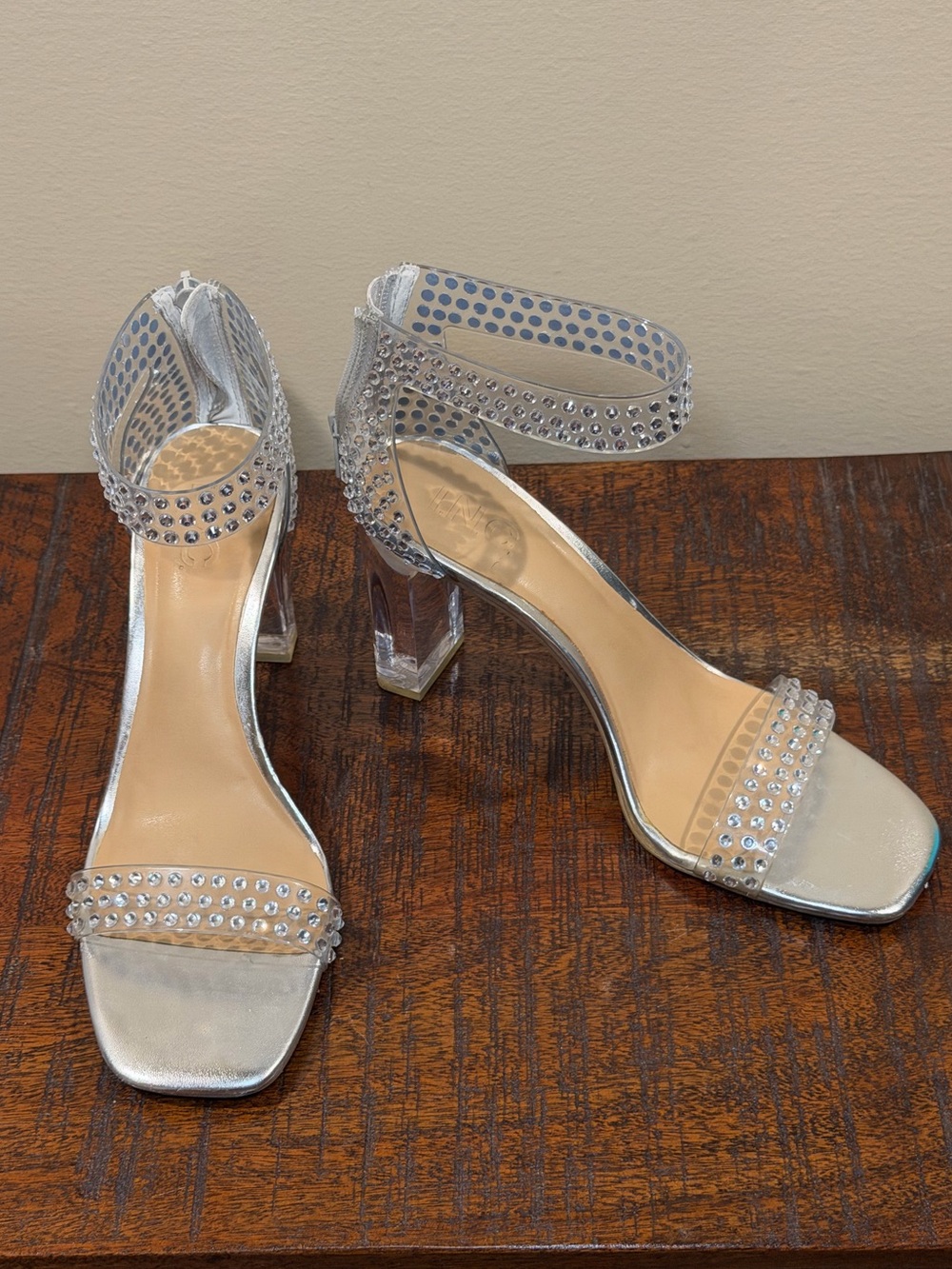INC International Concepts Makenna Block Sandal Heels